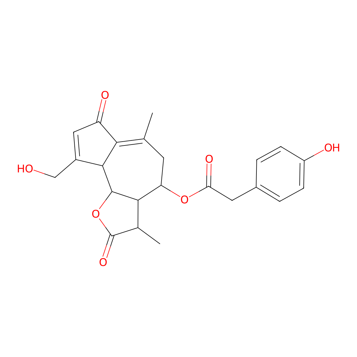 11beta,13-Dihydrolactucopicrin molecular structure, CAS 125519-47-3