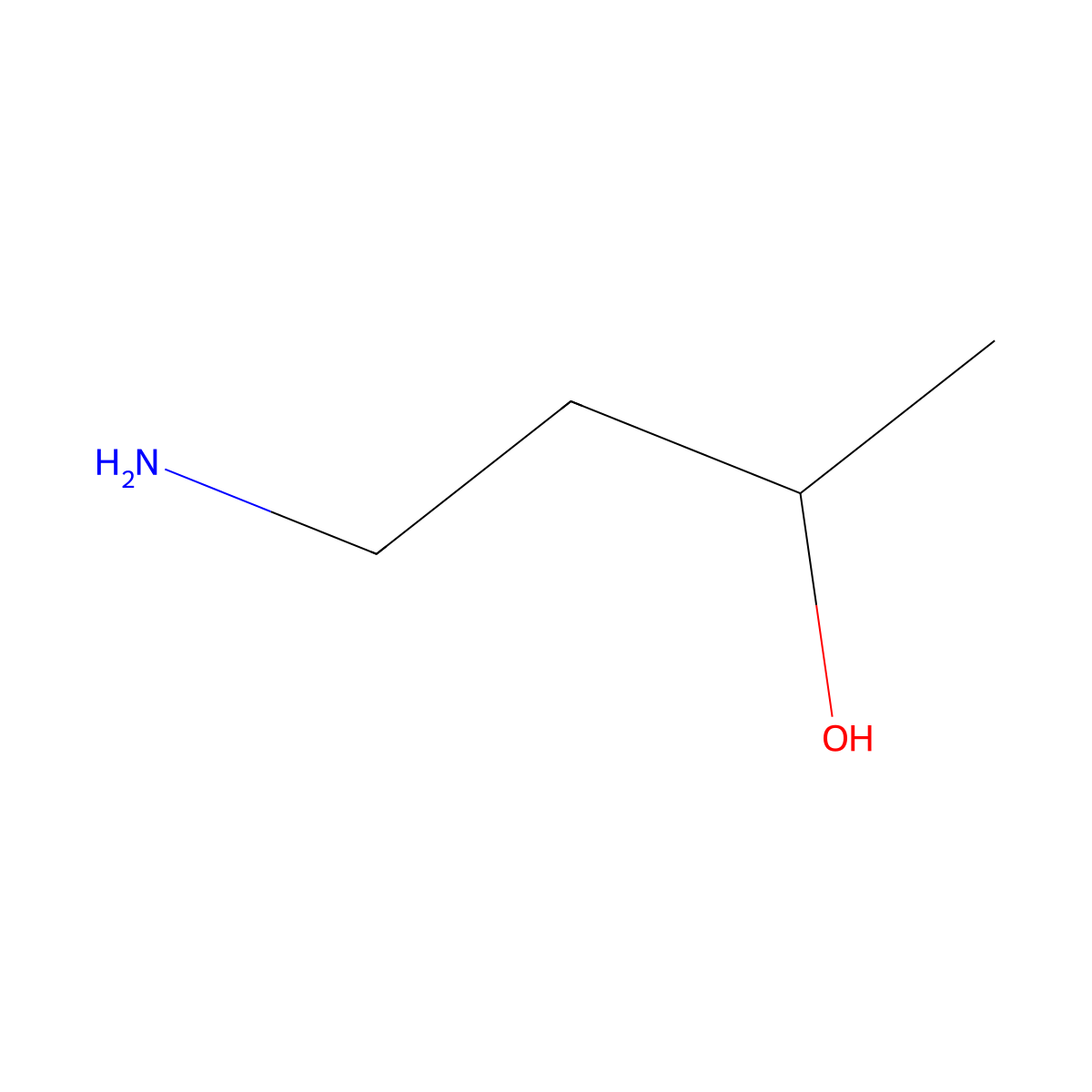 (2S)-4-aminobutan-2-ol molecular structure, CAS 1255240-50-6