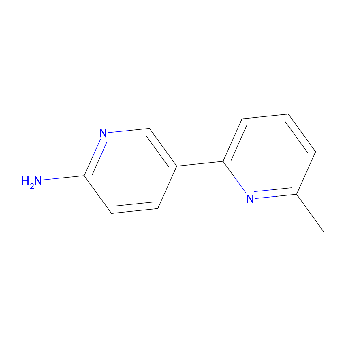 6-Methyl[2,3'-bipyridin]-6'-amine molecular structure, CAS 1255306-25-2