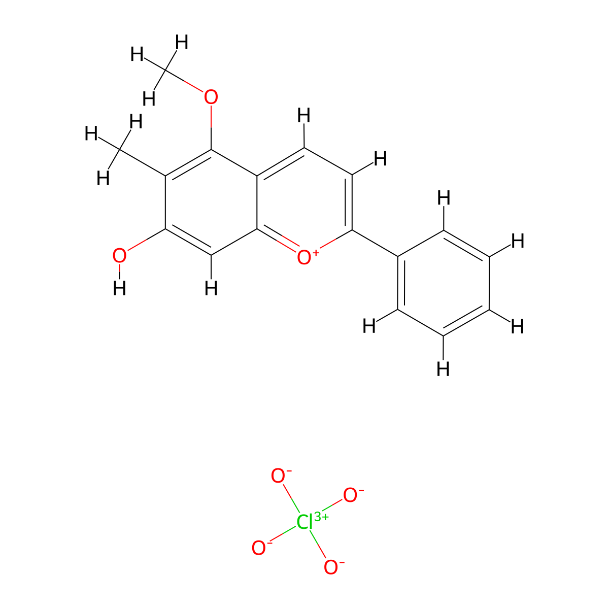 Dracorhodin perchlorate molecular structure, CAS 125536-25-6