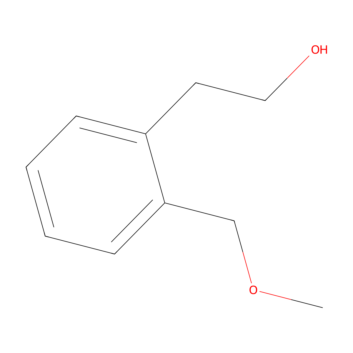 2-(2-(Methoxymethyl)phenyl)ethanol molecular structure, CAS 125593-32-0