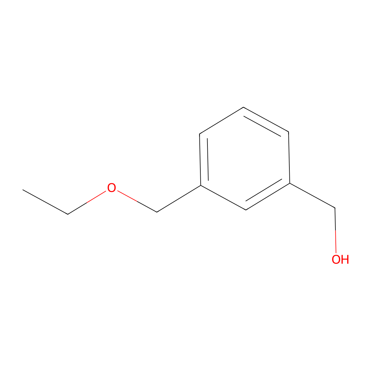 3-(Ethoxymethyl)benzenemethanol molecular structure, CAS 125604-04-8