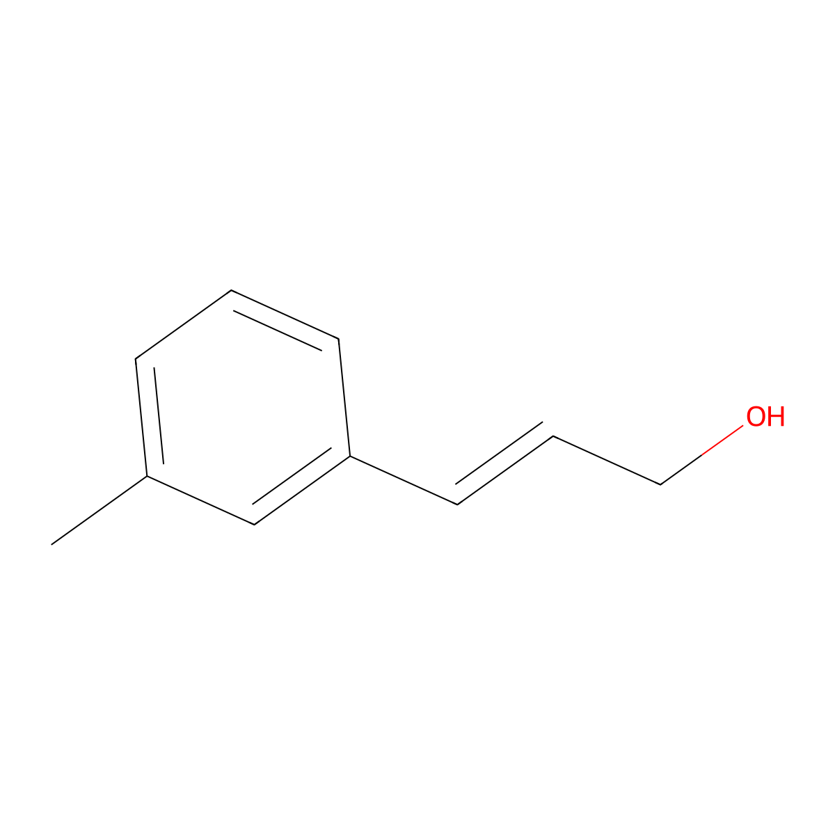 3-(3-Methylphenyl)prop-2-en-1-ol molecular structure, CAS 125616-93-5