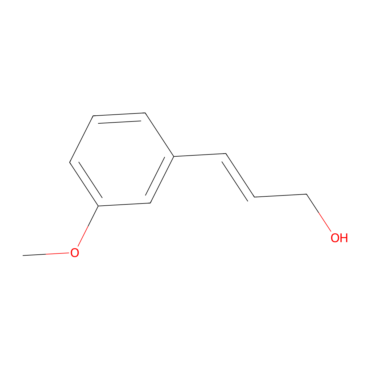 3-(3-Methoxyphenyl)prop-2-en-1-ol molecular structure, CAS 125617-35-8