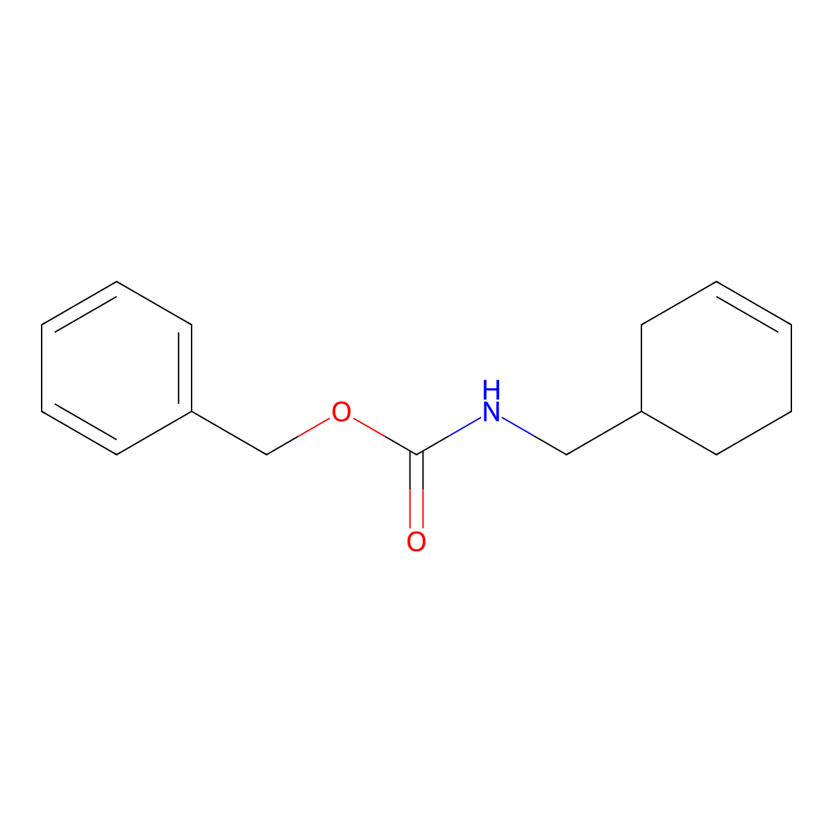 benzyl N-[(cyclohex-3-en-1-yl)methyl]carbamate molecular structure, CAS 125640-87-1