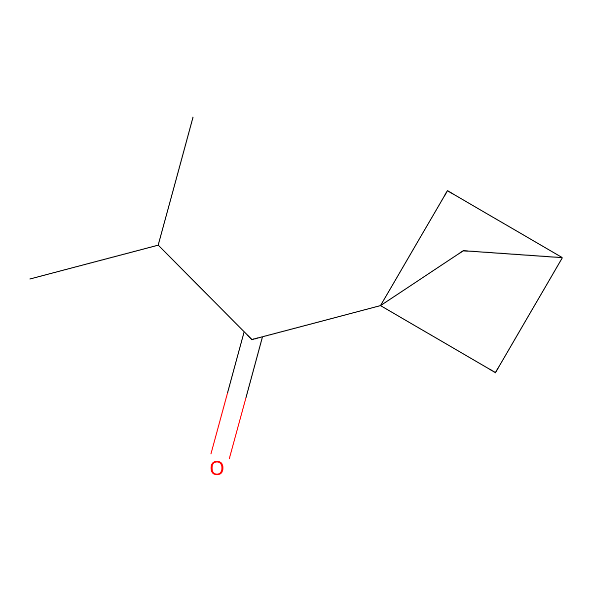 1-{Bicyclo[1.1.1]pentan-1-yl}-2-methylpropan-1-one molecular structure, CAS 125642-38-8