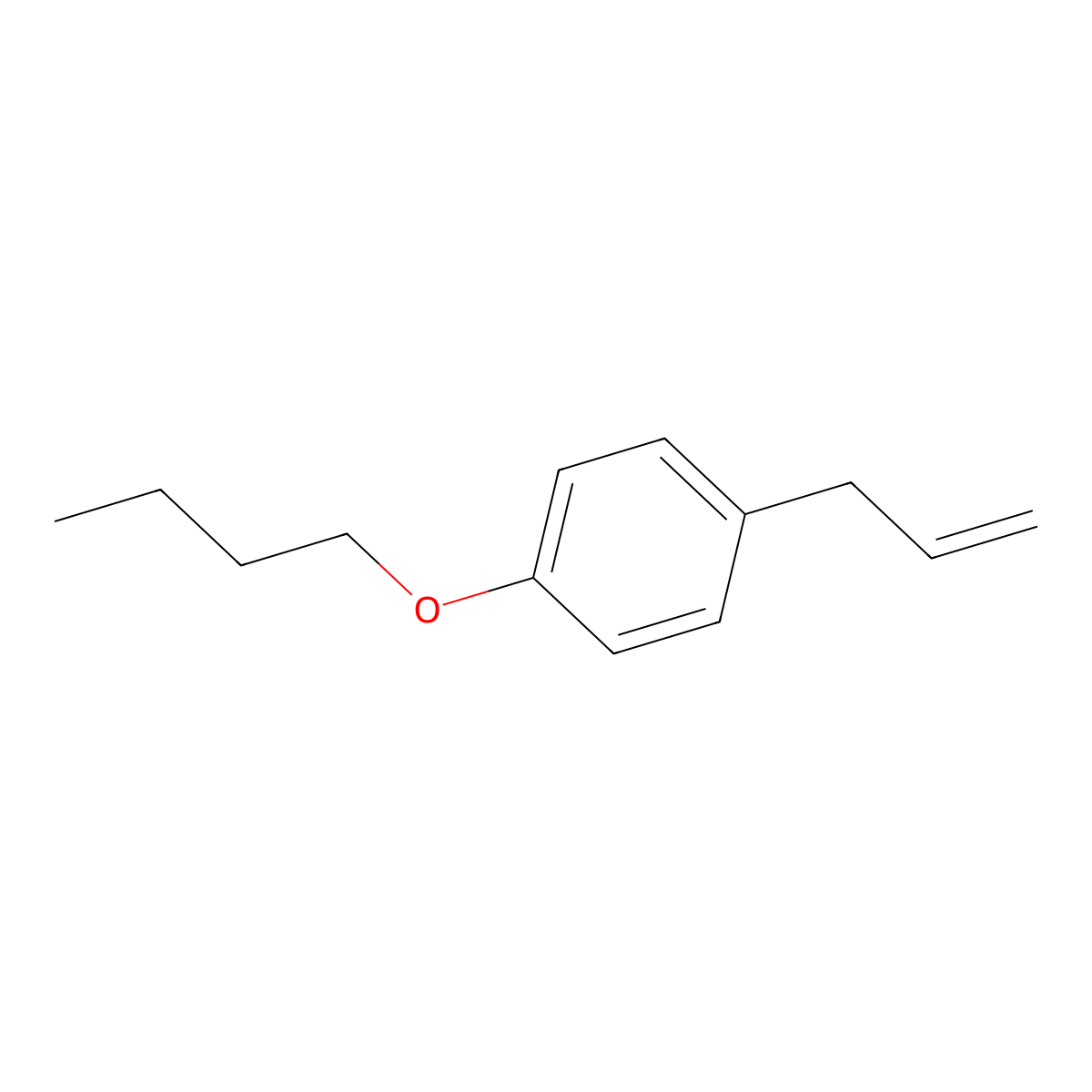 1-Allyl-4-butoxybenzene molecular structure, CAS 1256467-99-8