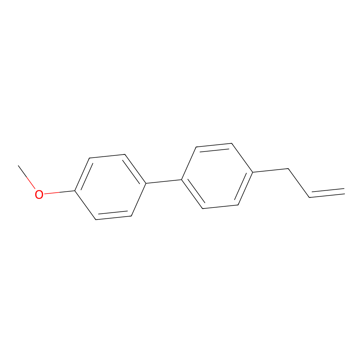 4-Methoxy-4'-(2-propen-1-yl)-1,1'-biphenyl molecular structure, CAS 1256468-07-1