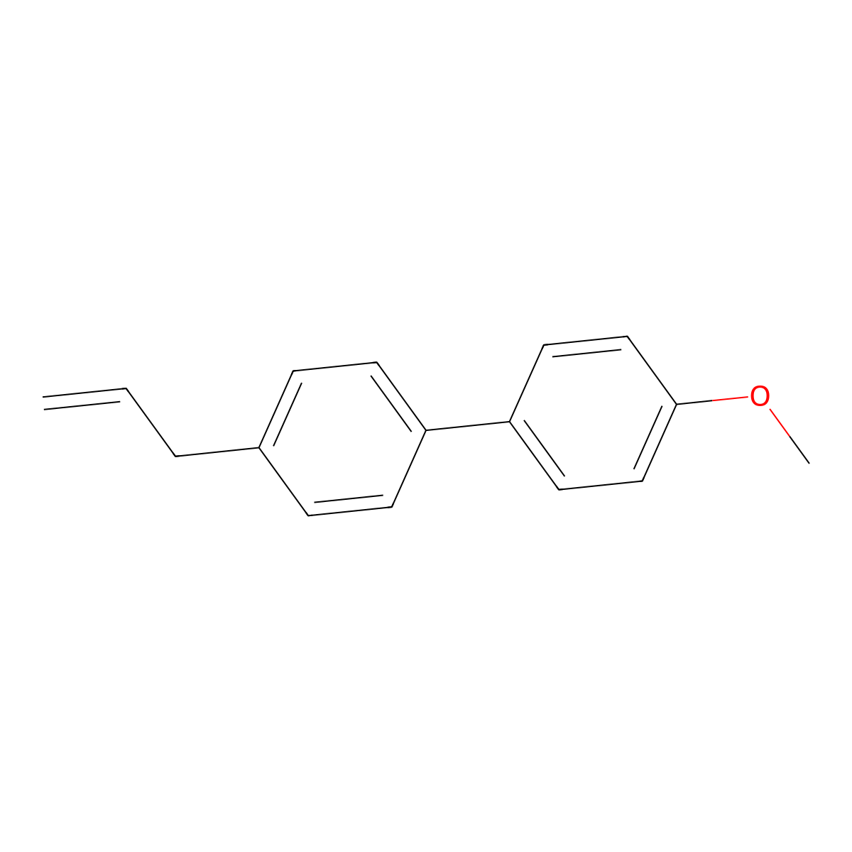 4-Methoxy-4'-(2-propen-1-yl)-1,1'-biphenyl molecular structure, CAS 1256468-07-1