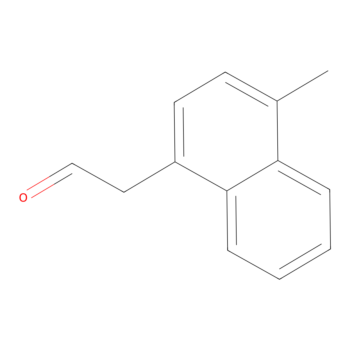 2-(4-Methylnaphthalen-1-yl)acetaldehyde molecular structure, CAS 1256468-55-9