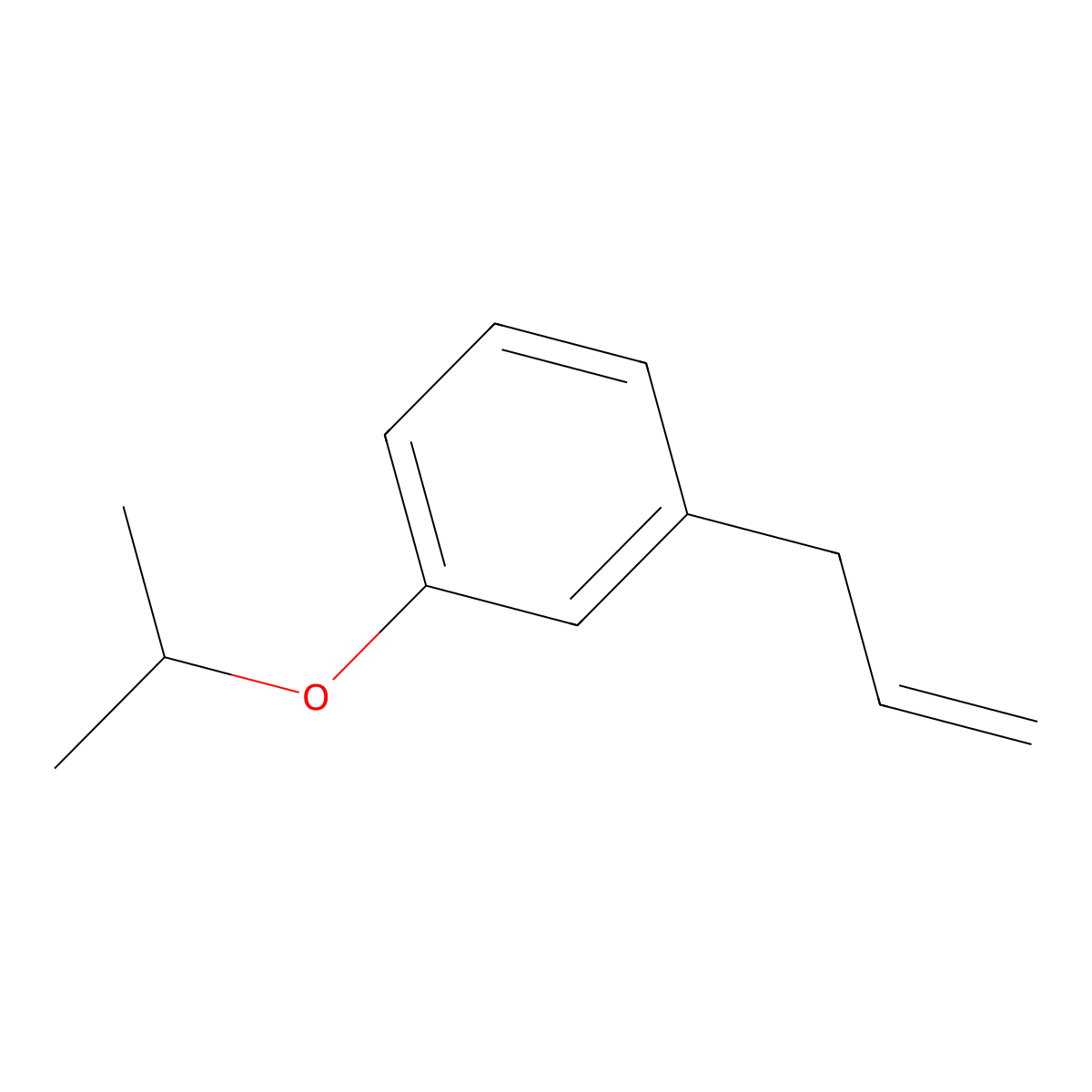 1-Allyl-3-isopropoxybenzene molecular structure, CAS 1256469-86-9