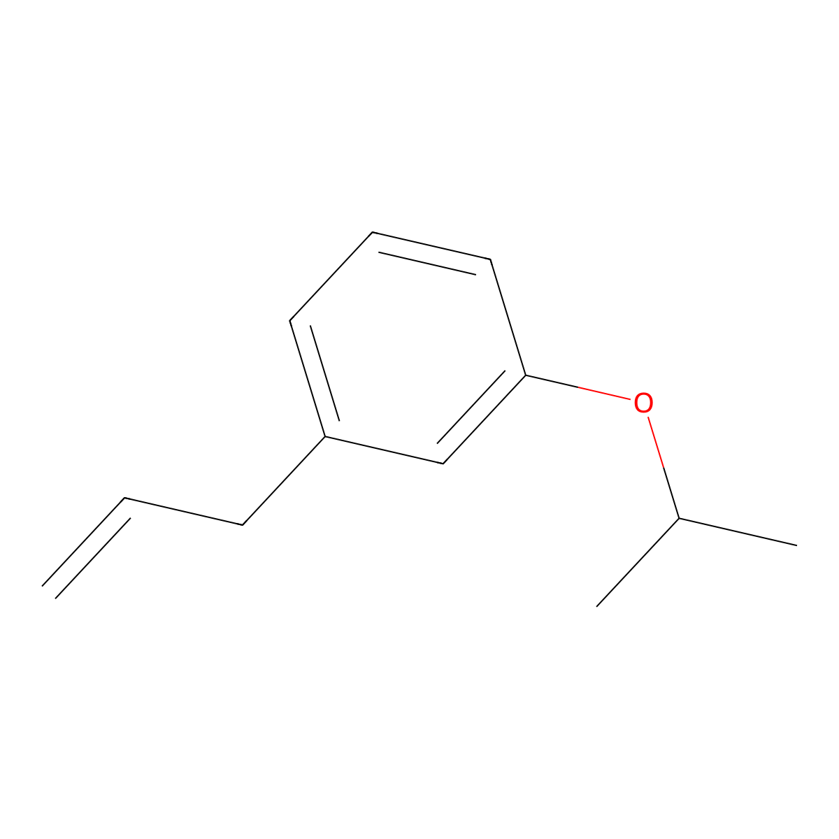 1-Allyl-3-isopropoxybenzene molecular structure, CAS 1256469-86-9