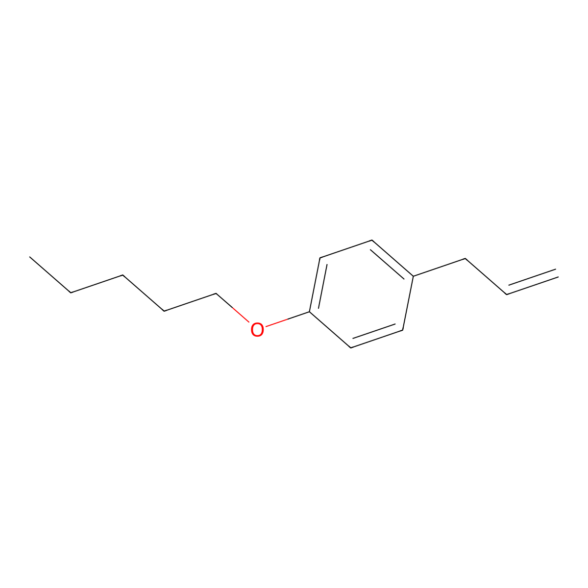 3-(4-n-Pentoxyphenyl)-1-propene molecular structure, CAS 1256473-18-3