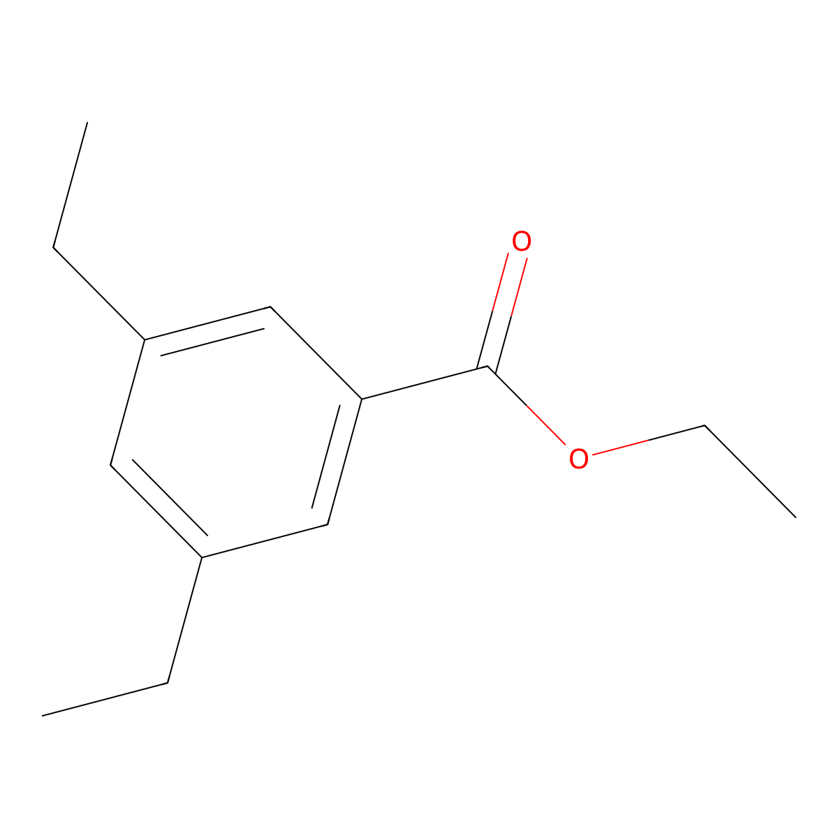 Ethyl 3,5-diethylbenzoate molecular structure, CAS 1256482-41-3