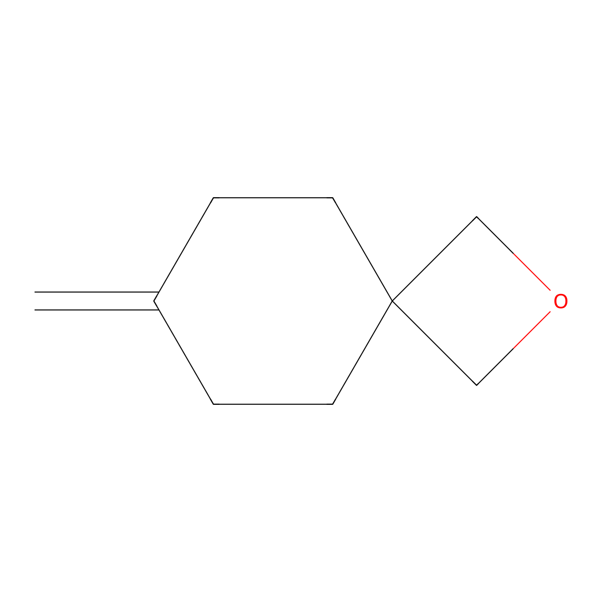 7-Methylene-2-oxaspiro[3.5]nonane molecular structure, CAS 1256546-75-4