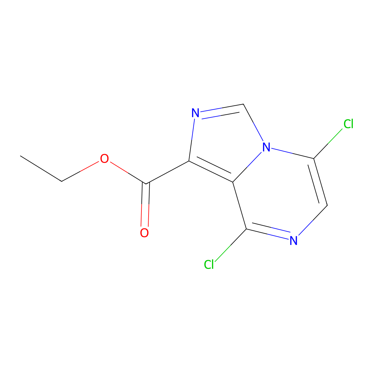 Ethyl 5,8-Dichloroimidazo[1,5-a]pyrazine-1-carboxylate molecular structure, CAS 1256633-28-9