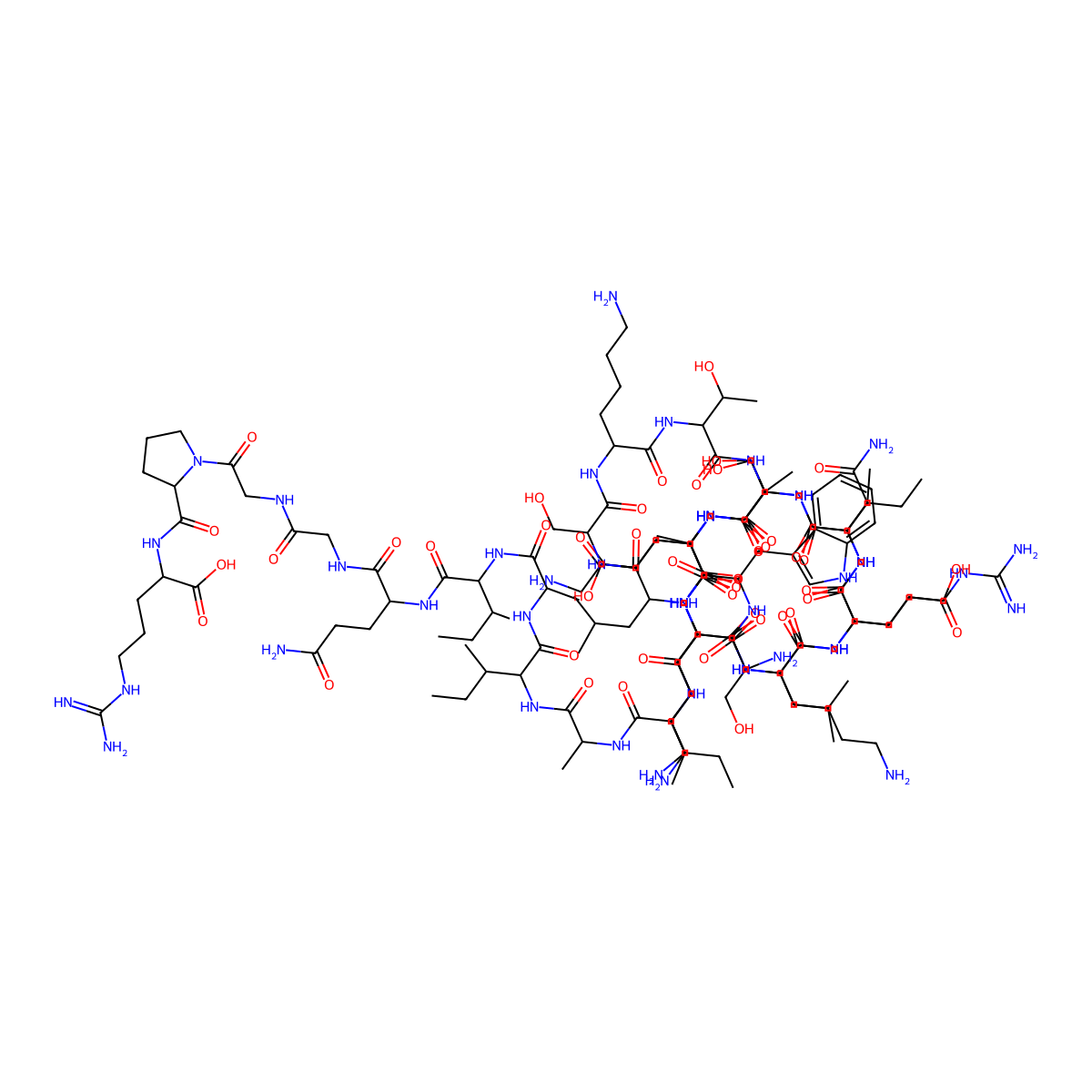 Cecropin P1-LI molecular structure, CAS 125667-96-1