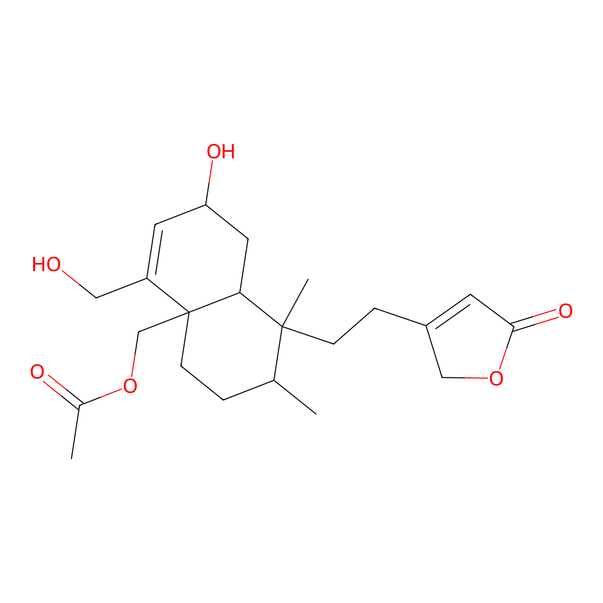 Blinin molecular structure, CAS 125675-09-4