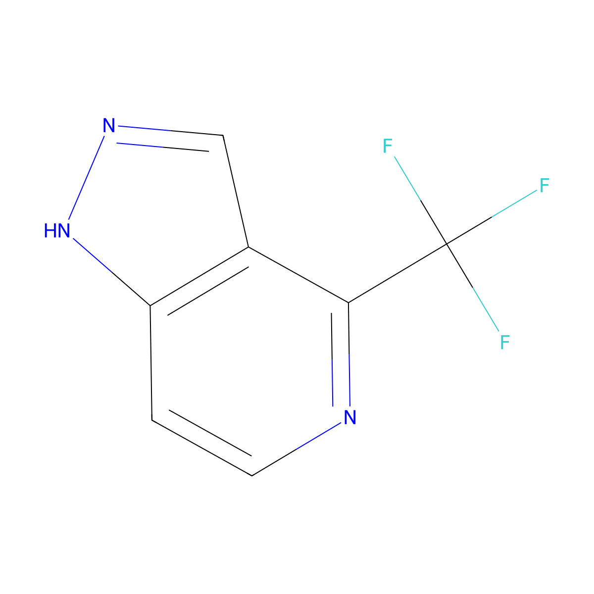 4-(Trifluoromethyl)-1H-pyrazolo[4,3-c]pyridine molecular structure, CAS 1256792-31-0