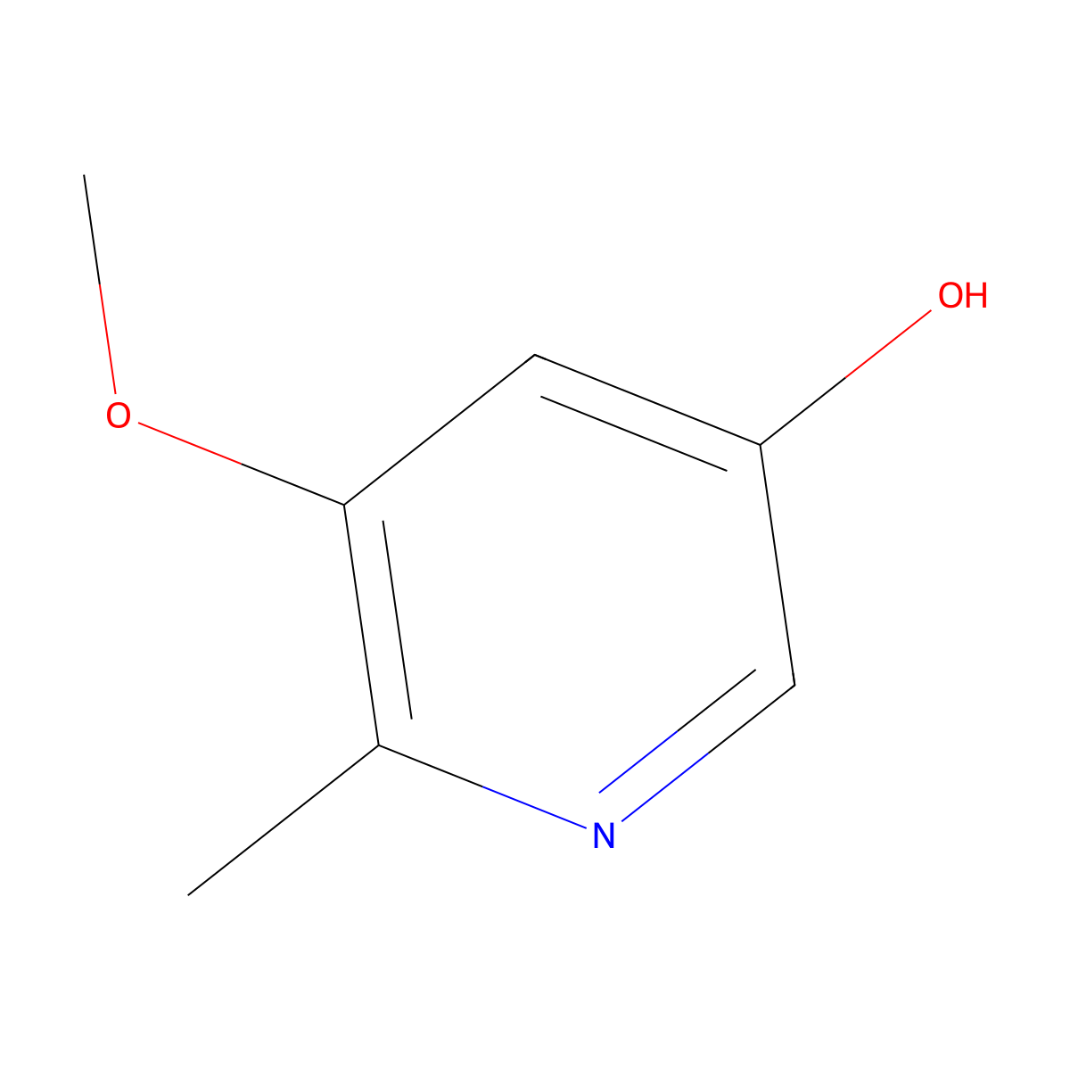5-Methoxy-6-methylpyridin-3-ol molecular structure, CAS 1256793-06-2