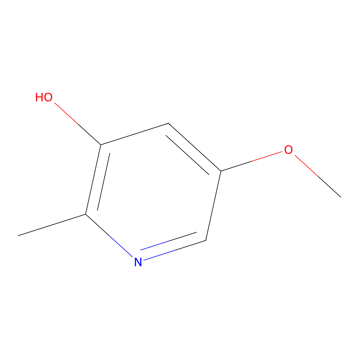 5-Methoxy-2-methylpyridin-3-ol molecular structure, CAS 1256794-03-2