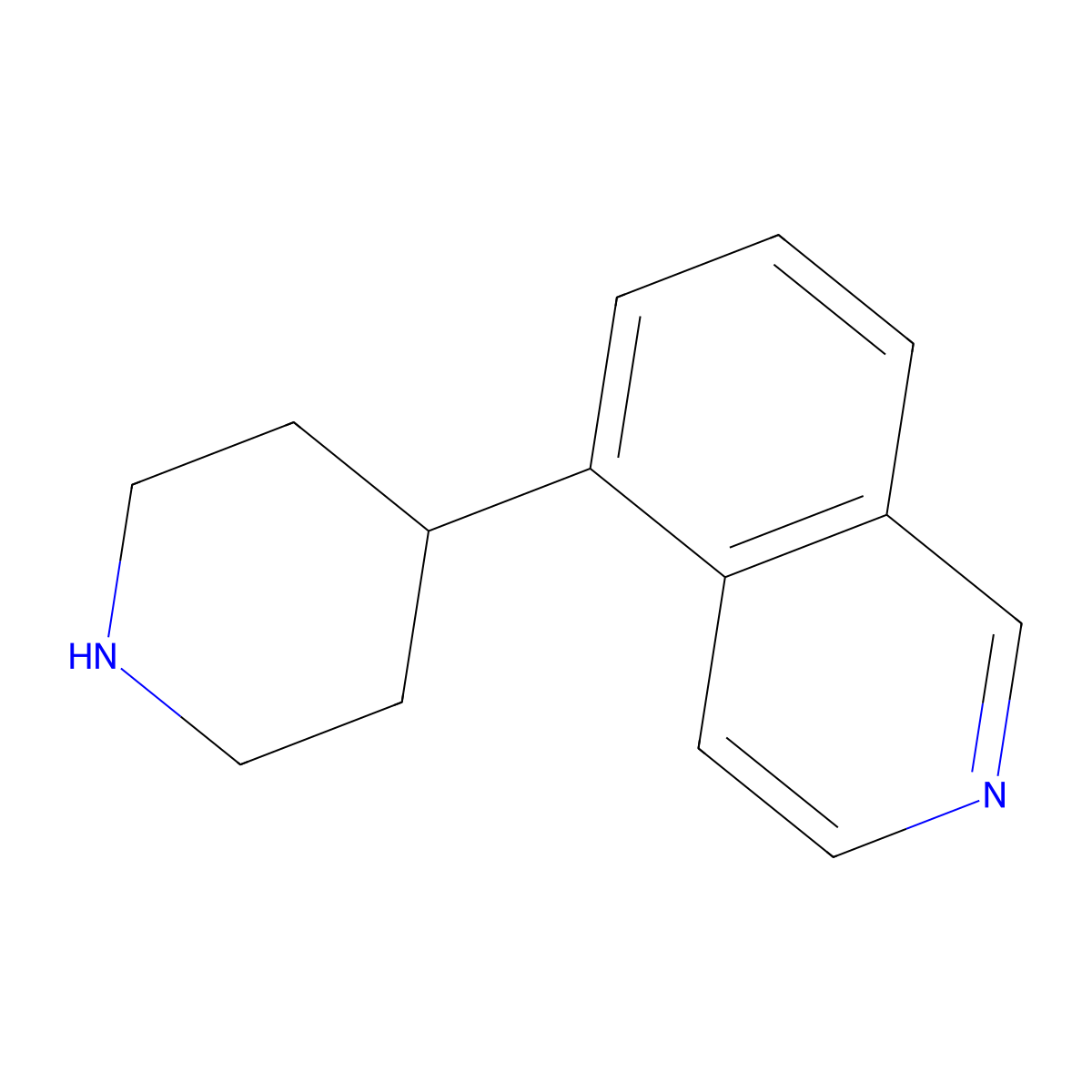 5-(Piperidin-4-yl)isoquinoline molecular structure, CAS 1256807-40-5