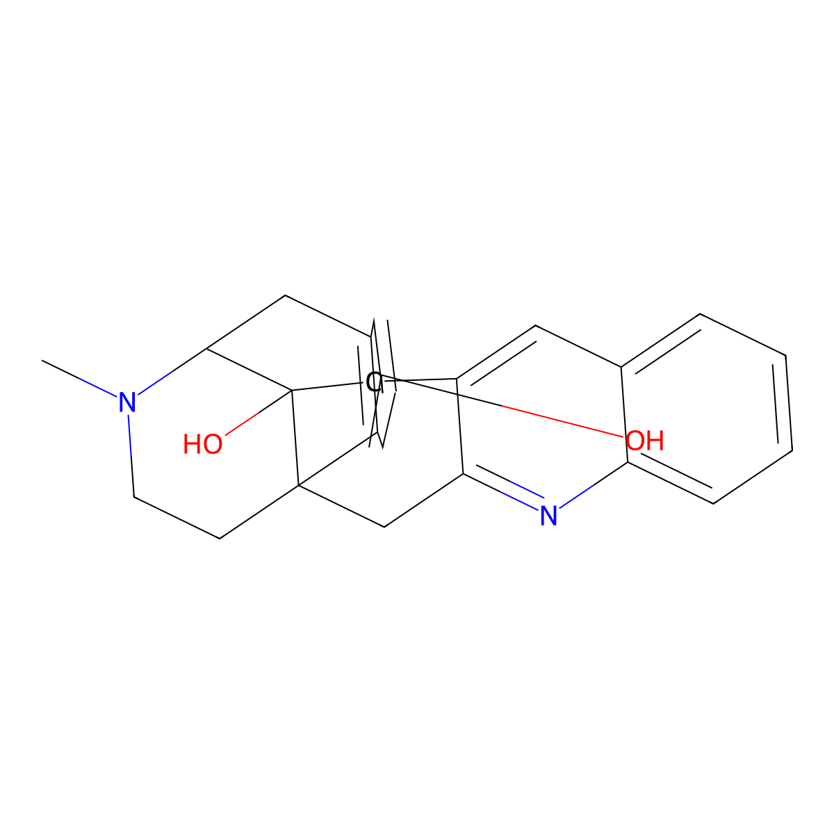 (1R,14S,15R)-25-methyl-4,25-diazahexacyclo[13.7.3.01,14.03,12.05,10.017,22]pentacosa-3,5,7,9,11,17(22),18,20-octaene-14,20-diol molecular structure, CAS 1256921-89-7