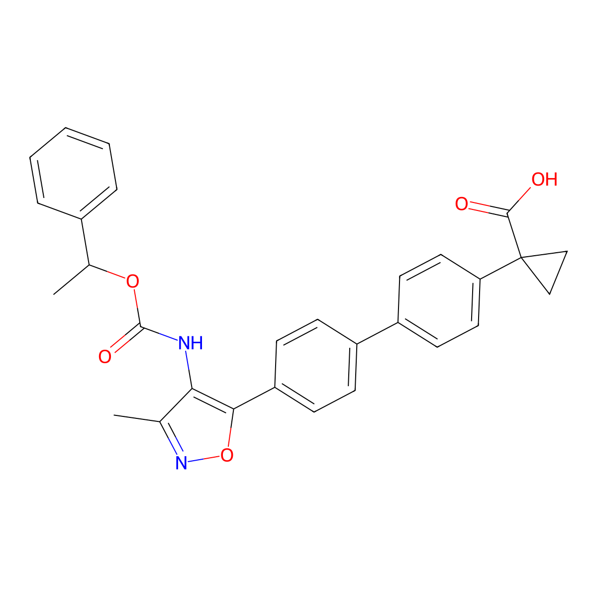 Bms-986020 molecular structure, CAS 1257213-50-5