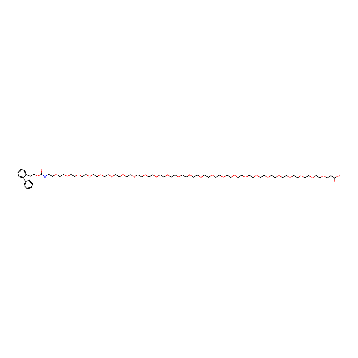 Fmoc-NH-PEG25-CH2CH2COOH molecular structure, CAS 1257223-69-0