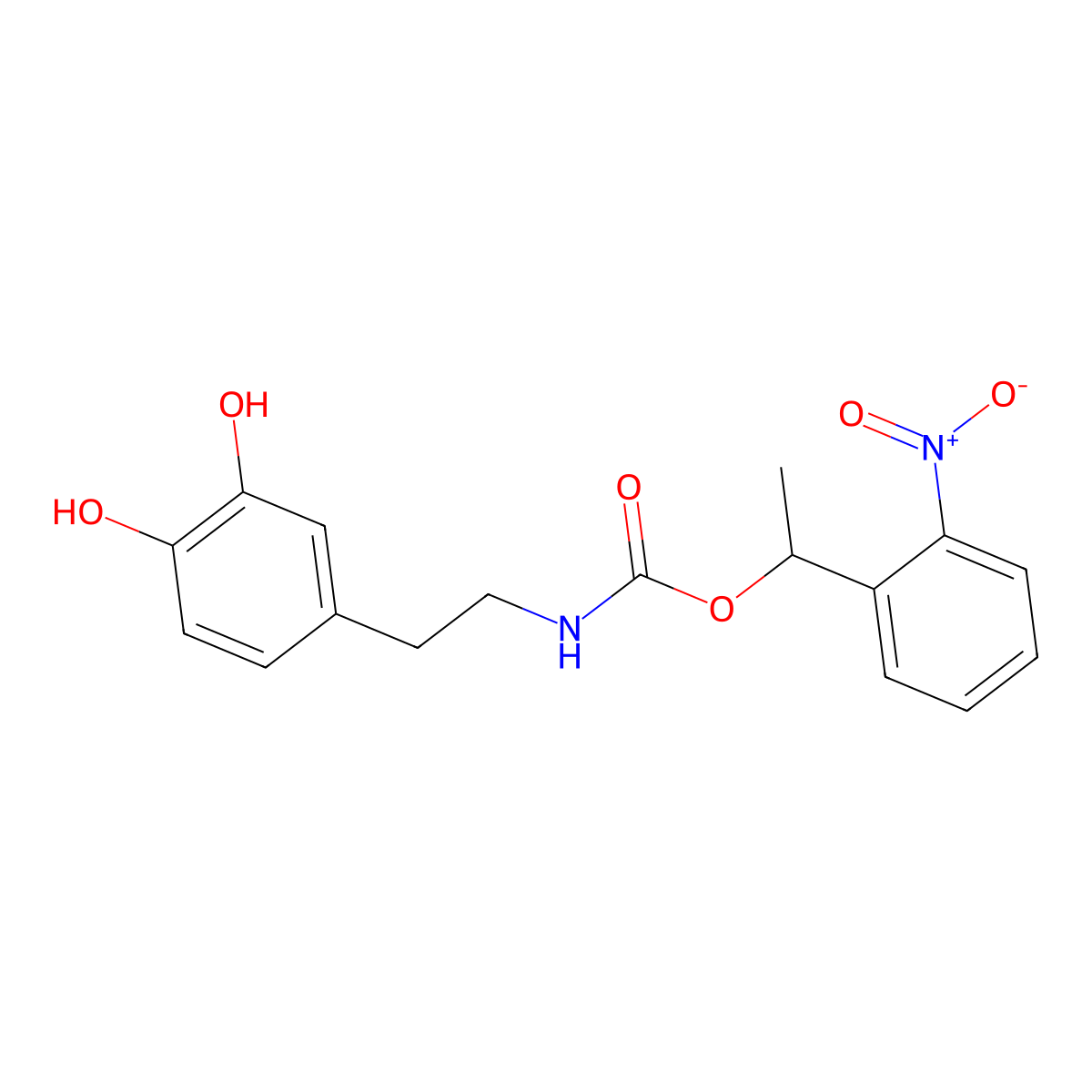 NPEC-caged-dopamine molecular structure, CAS 1257326-23-0