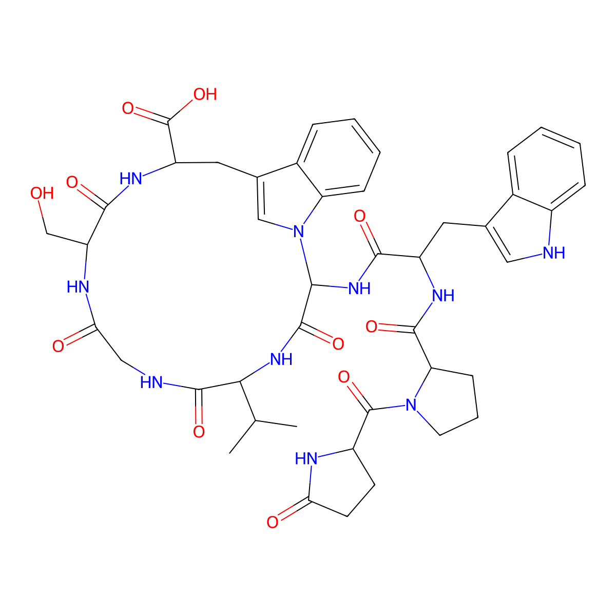 Lyciumin B molecular structure, CAS 125756-66-3