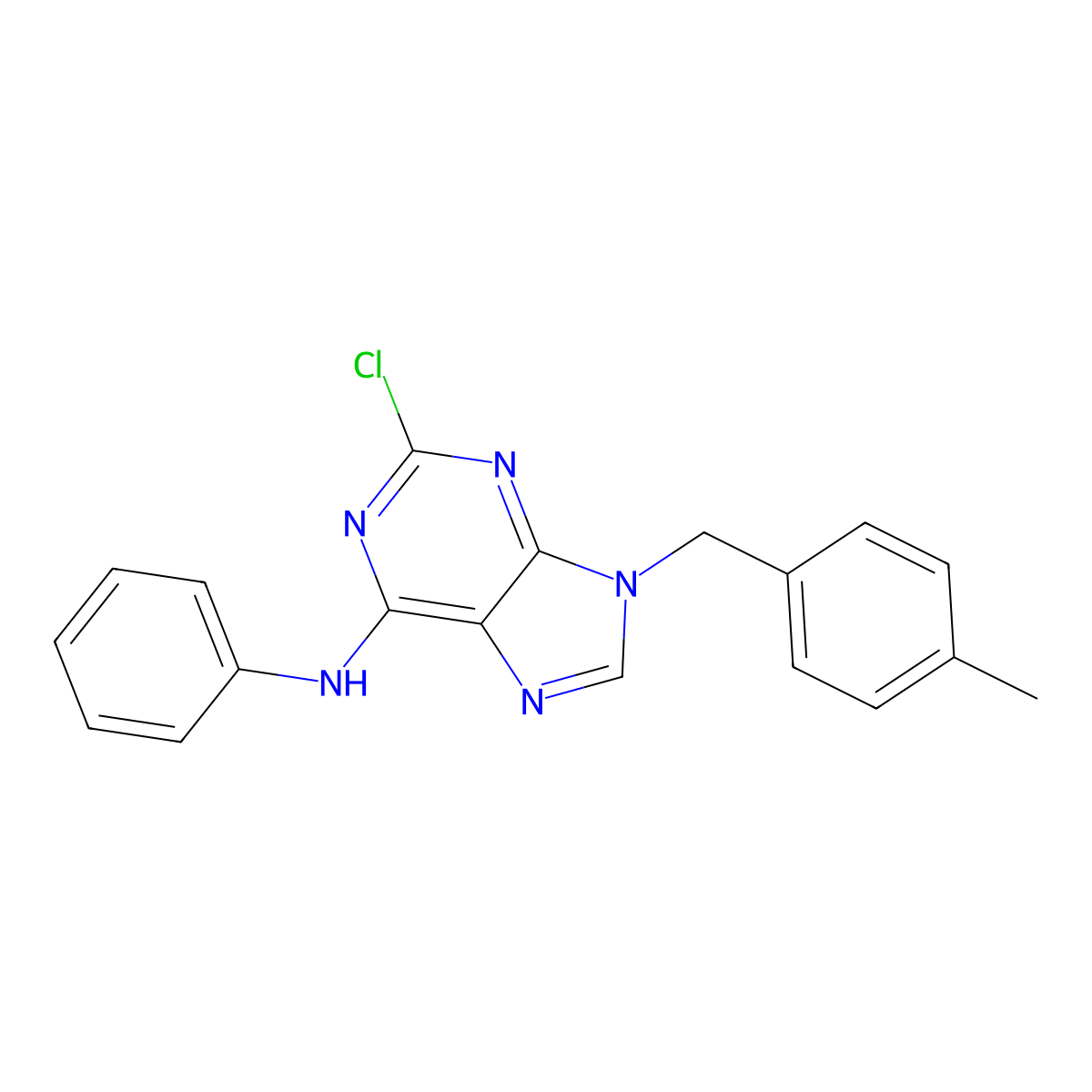 6-Amino-2-chloropurine molecular structure, CAS 125802-42-8