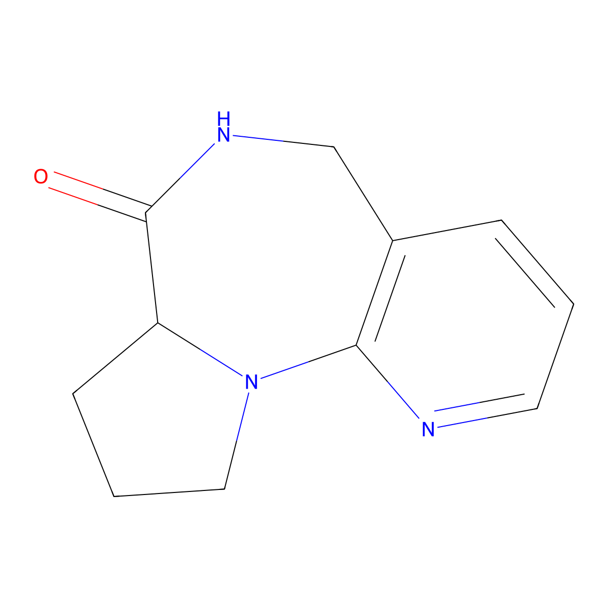 2,8,14-Triazatricyclo[8.4.0.0^{2,6}]tetradeca-1(10),11,13-trien-7-one molecular structure, CAS 1258639-37-0