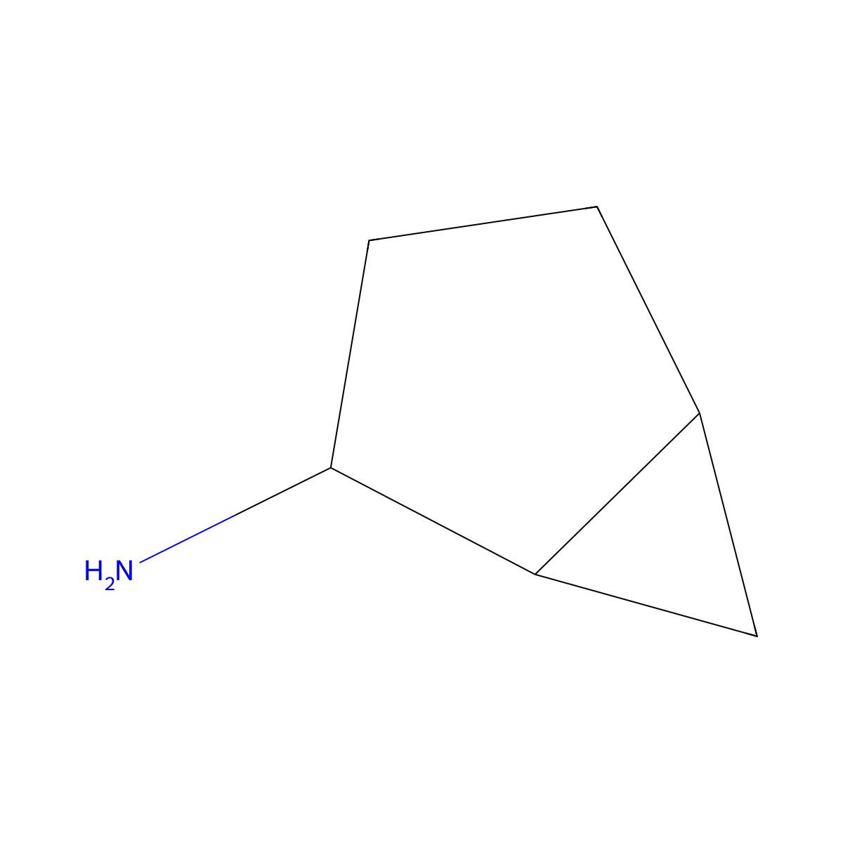 Bicyclo[3.1.0]hexan-2-amine molecular structure, CAS 1258639-94-9