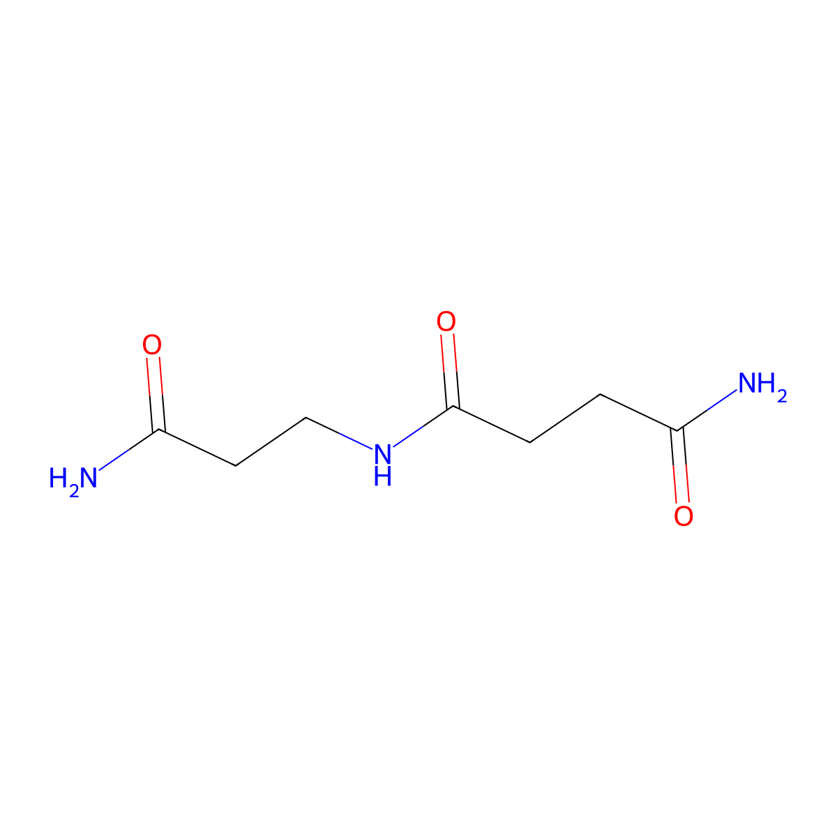 N-(2-carbamoylethyl)butanediamide molecular structure, CAS 1258650-56-4