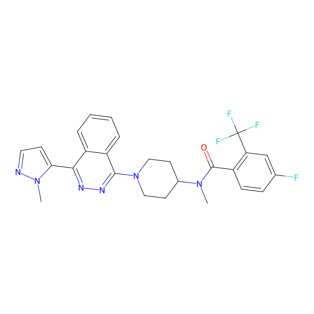 Taladegib molecular structure, CAS 1258861-20-9