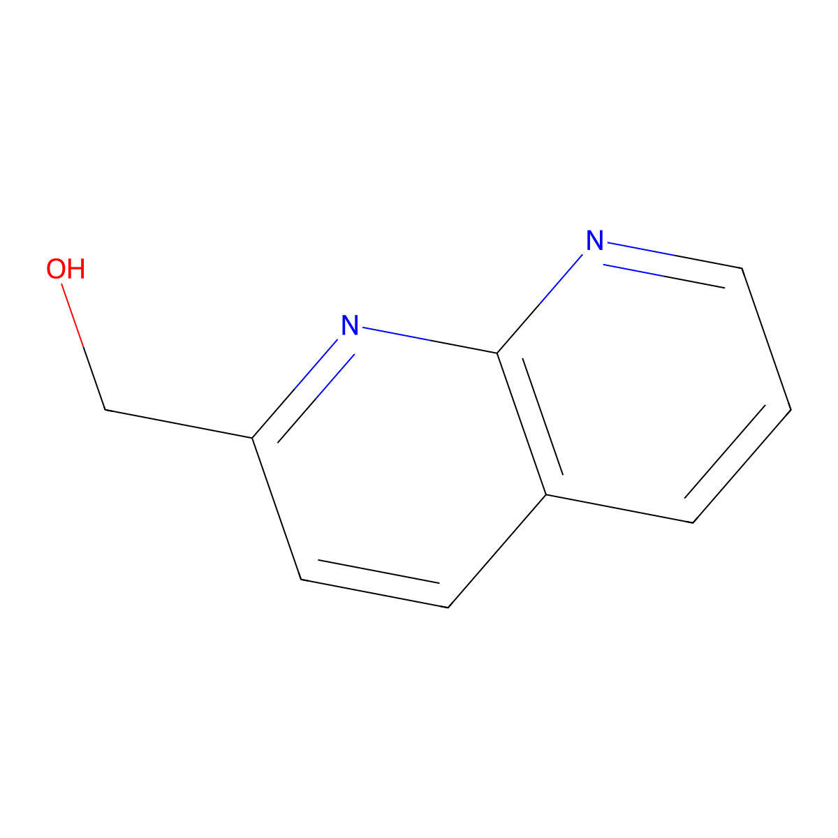 (1,8-Naphthyridin-2-yl)methanol molecular structure, CAS 125902-27-4
