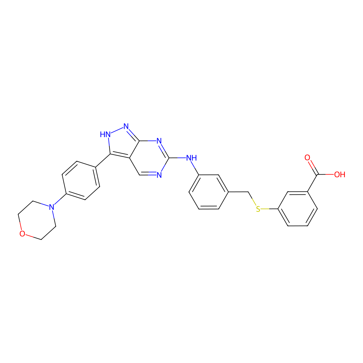 Myosin V-IN-1 molecular structure, CAS 1259177-59-7