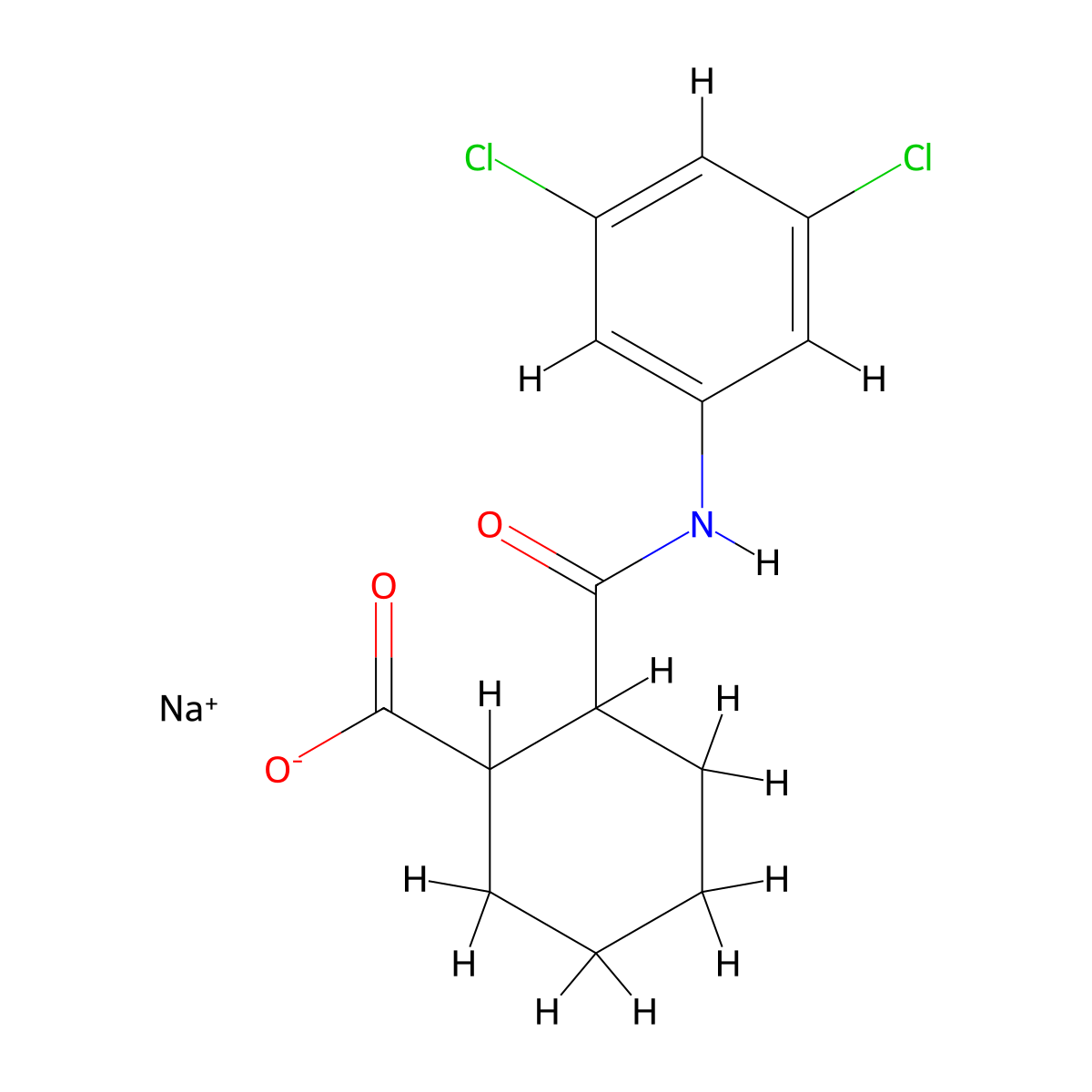 VU0155041 sodium salt molecular structure, CAS 1259372-69-4