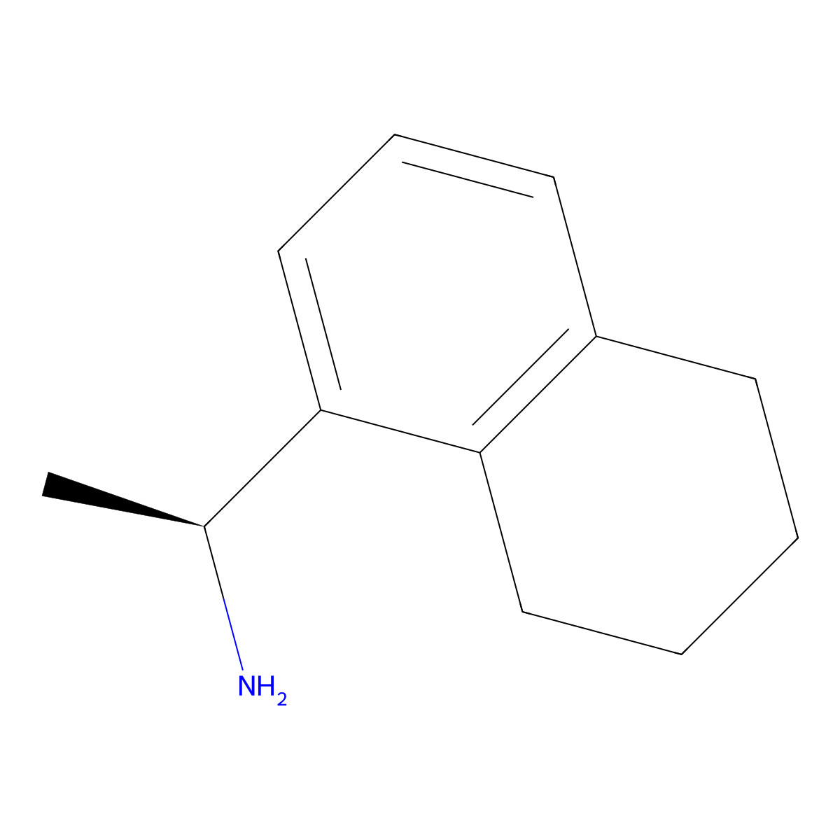 (S)-1-(5,6,7,8-Tetrahydronaphthalen-1-yl)ethan-1-amine molecular structure, CAS 1259758-85-4