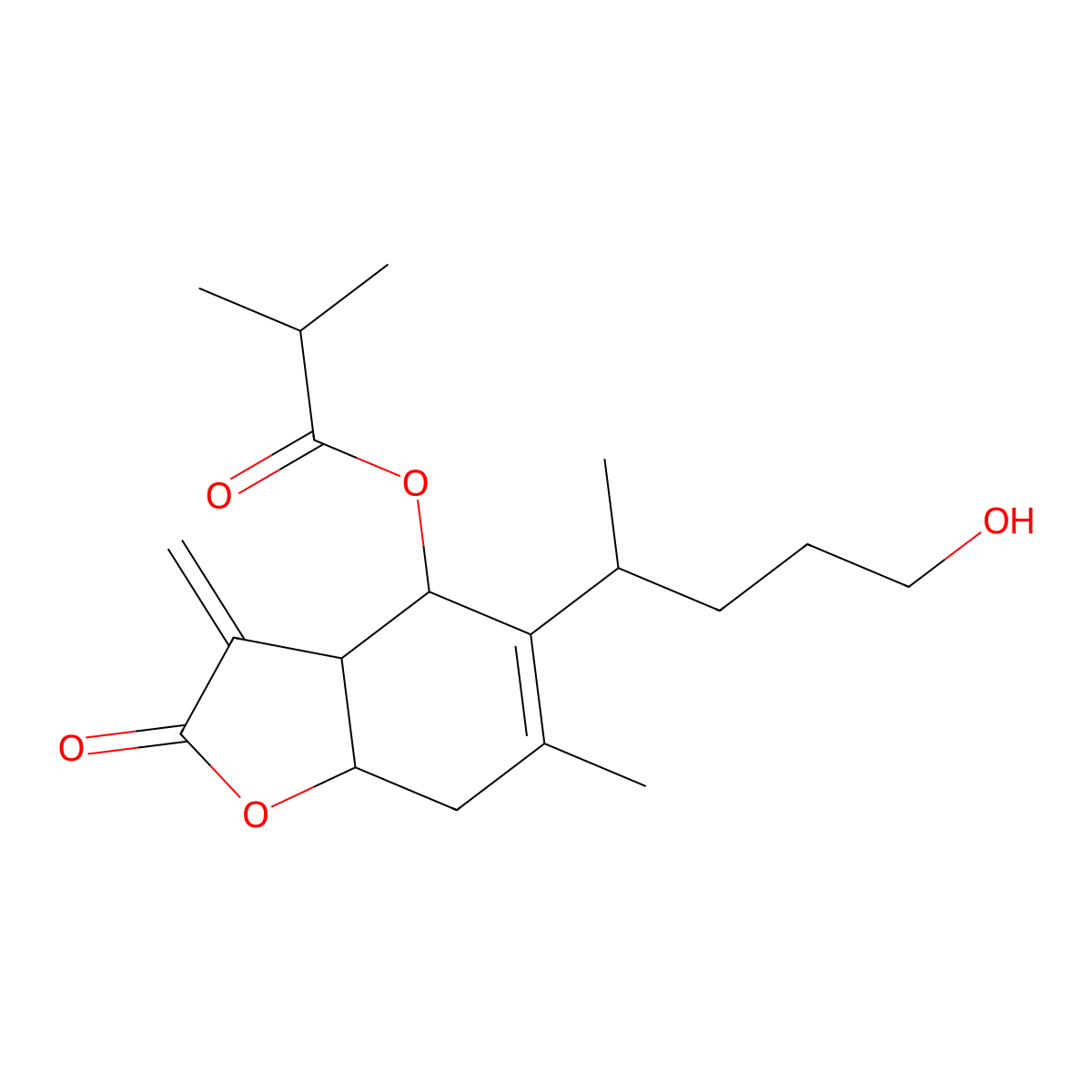 6-O-Isobutyrylbritannilactone molecular structure, CAS 1259933-02-2