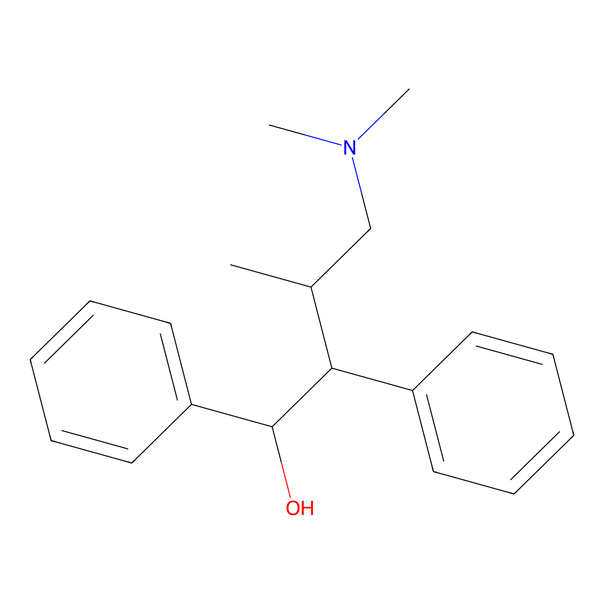 Oxiphene molecular structure, CAS 126-04-5