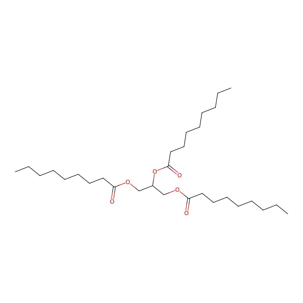 Trinonanoin molecular structure, CAS 126-53-4