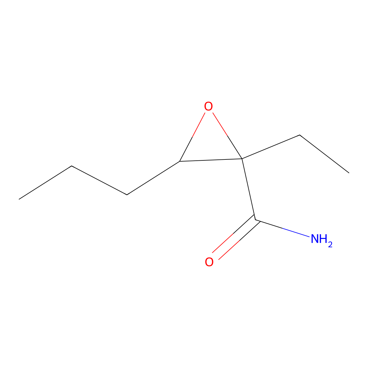 Oxanamide molecular structure, CAS 126-93-2