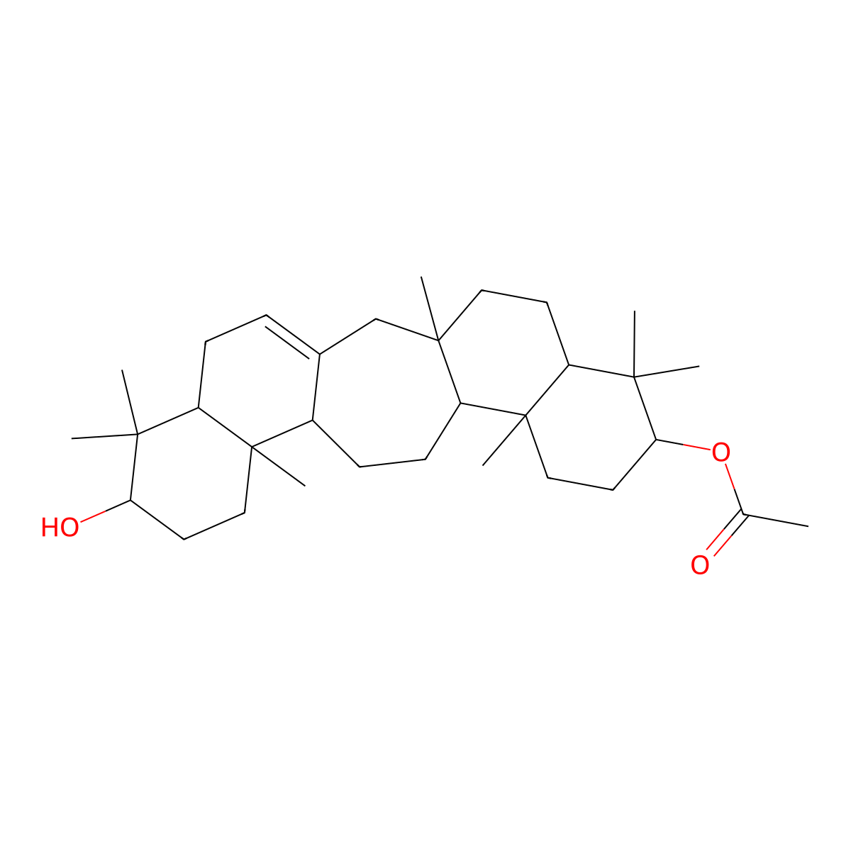 Phlegmanol C molecular structure, CAS 1260-05-5
