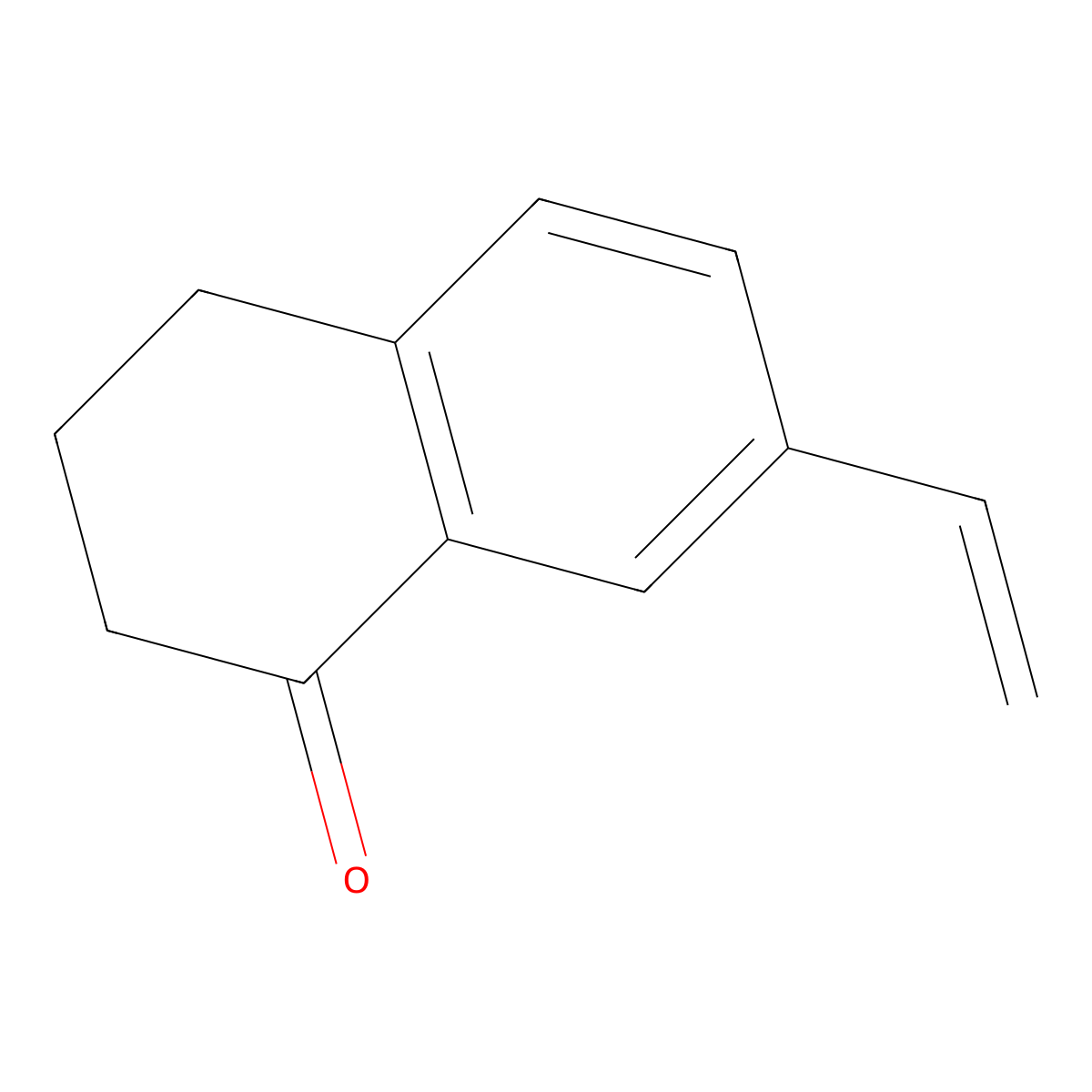 7-Ethenyl-1,2,3,4-tetrahydronaphthalen-1-one molecular structure, CAS 1260010-48-7