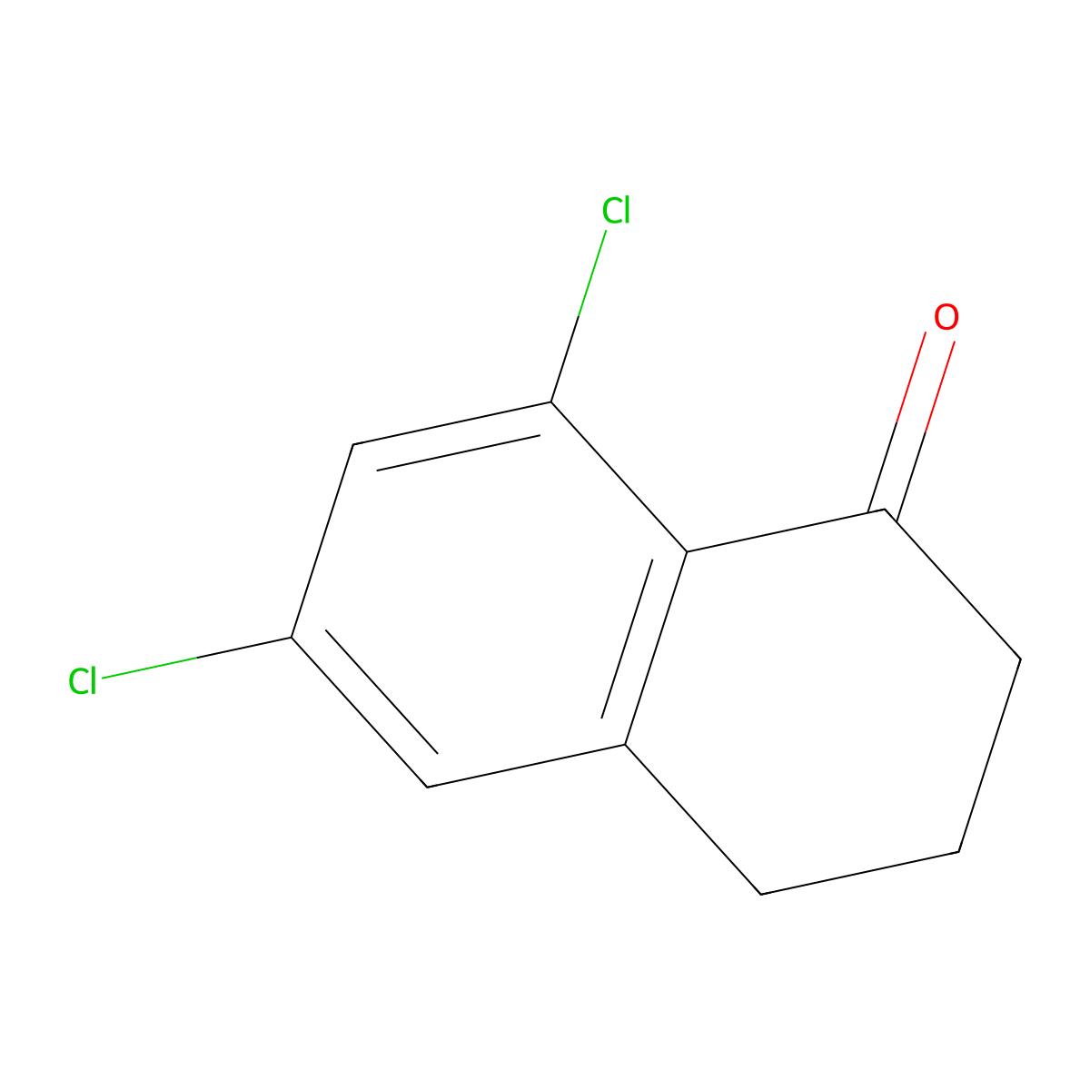 6,8-Dichloro-3,4-dihydronaphthalen-1(2H)-one molecular structure, CAS 1260017-53-5