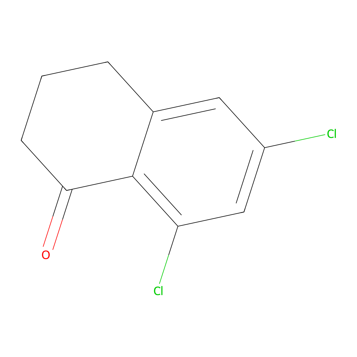 6,8-Dichloro-3,4-dihydronaphthalen-1(2H)-one molecular structure, CAS 1260017-53-5