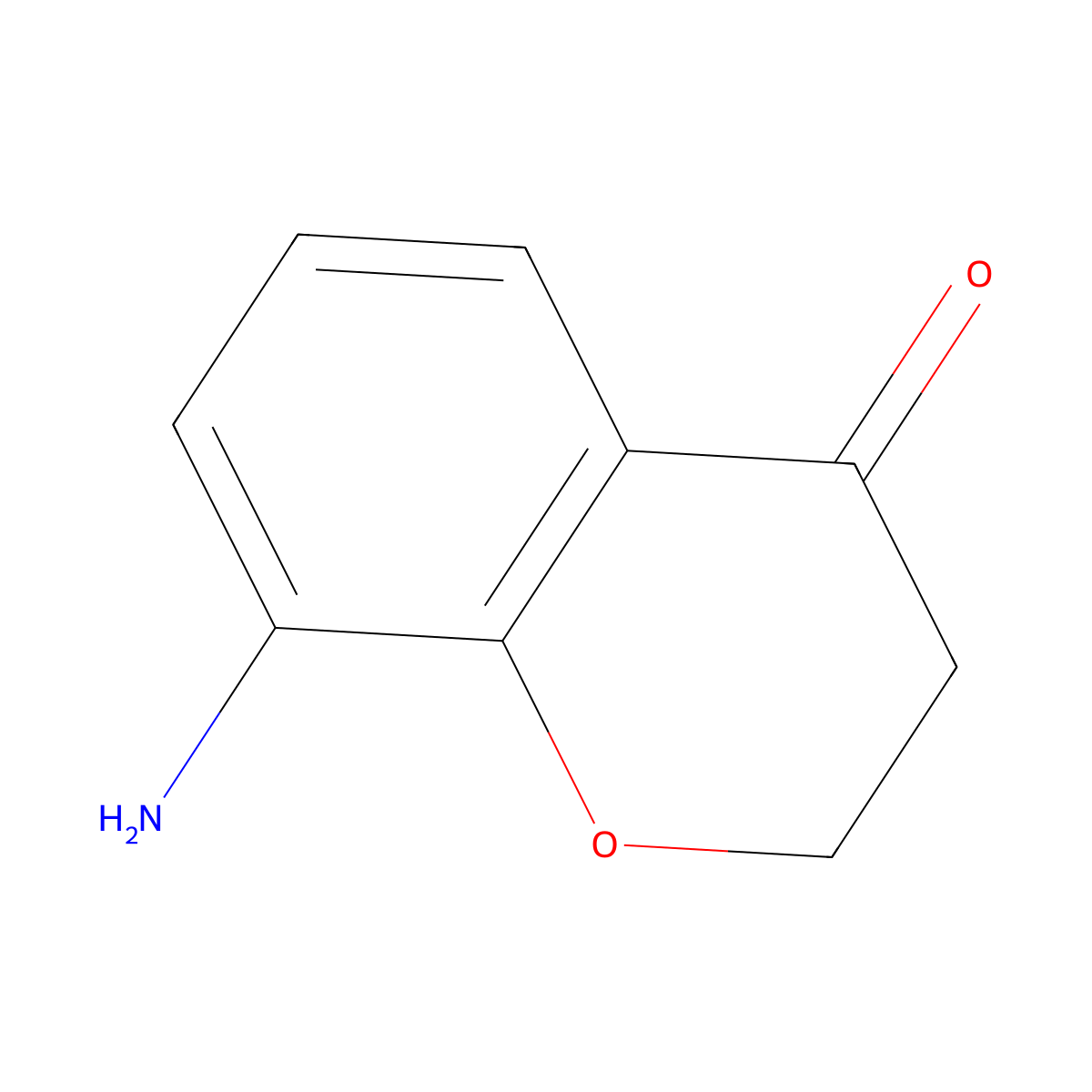 8-aMinochroMan-4-one molecular structure, CAS 1260018-33-4