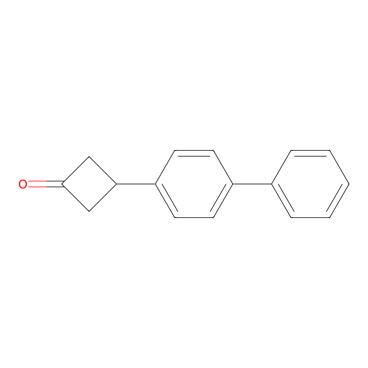 3-(4-Biphenylyl)cyclobutanone molecular structure, CAS 1260161-41-8
